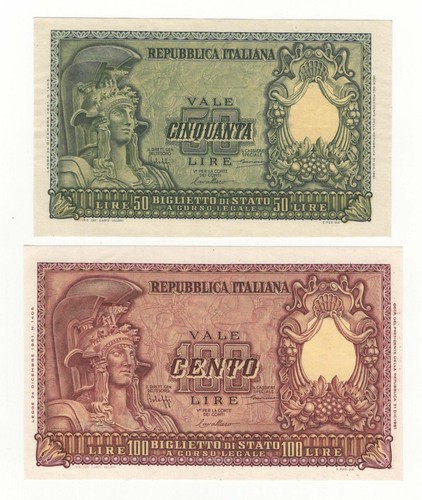 Lotto 100 lire - x2, 50
