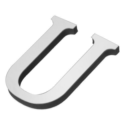 Acrilico alfabeto specchio - 3d,