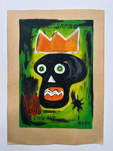 Jean michel basquiat disegno - jean-michel,