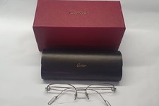 CARTIER CT 0157O 003 54()20 EYEGLASSES FRAME TITANIUM ORIGINAL!!!