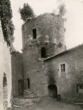 Circular tower castle of