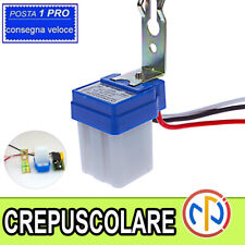 SENSORE CREPUSCOLARE INTERRUTTORE faro illuminazione 220v 6A