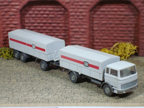 Wiking 43b mercedes truck - mercedes,