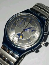 SWATCH CHRONO 1995 MOON DATE