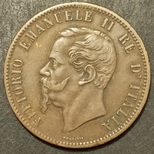 Centesimi lire 1863 spl - centesimi,