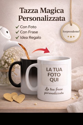 Tazza magica personalizzata - tazza,