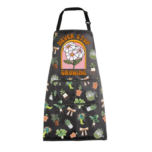 Grembiule tema piante con - grembiule,