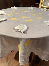 Antica Tovaglia Rotonda In