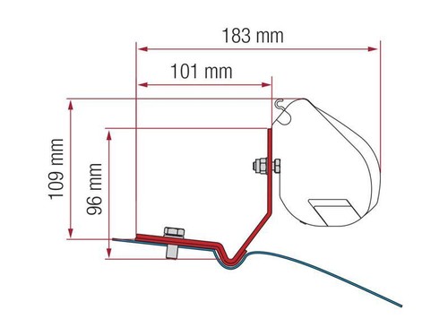 Staffe per f35 - per, vw