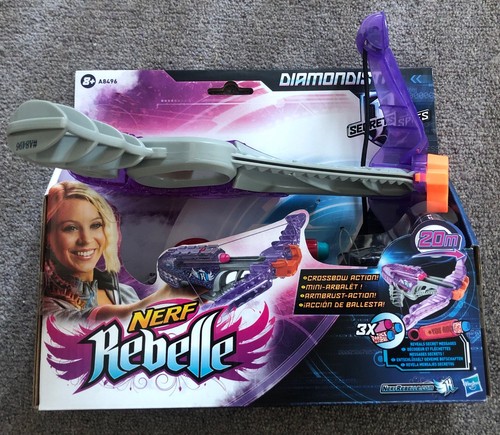 Nerf rebelle diamondista - nerf,