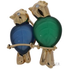 Spilla uccellino Cartier