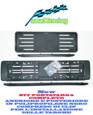 KIT PORTATARGA AUTO IN