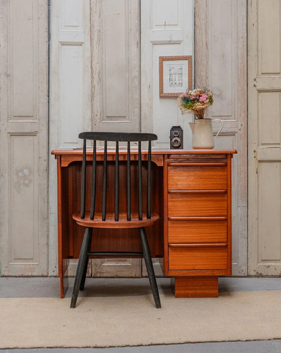 Edouard scrivania in teak - in,