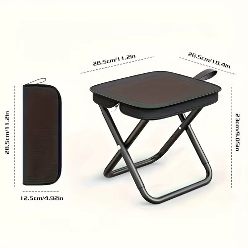 Sgabello pieghevole portatile - pieghevole,