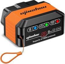 Ujinzhou OBD2 Bluetooth 5.2 OBD Diagnosi Auto: Autodiagnosi Auto Professionale