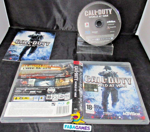 Ps3 call duty world war - call, of