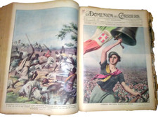 grande libro raccolta LA DOMENICA DEL CORRIERE 1936  giornale illustato