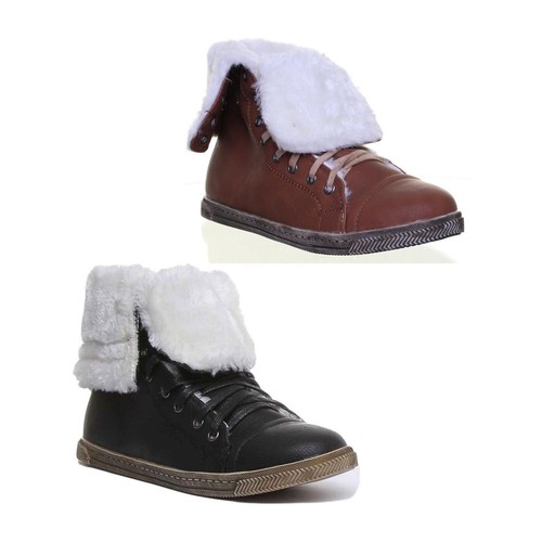 Donna con lacci pelliccia - donna,