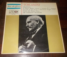 DISCO LP VINILE TOSCANINI INVITO ALLA MUSICA OUVERTURES 1967 EMI QIM 6398
