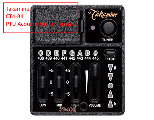 Takamine ct4 bii ptu acoustic - takamine,