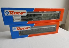 ROCO LOT 2 CARROZZE FERROVIARIE  SBB 1-2 KL MOD. 45099 CON SCATOLA scala HO