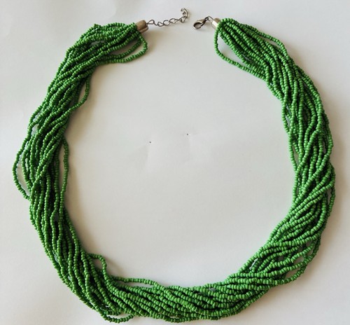 Collana perline semi - di,