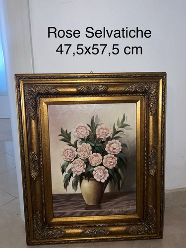 Quadro olio tela vaso di - olio, “vaso