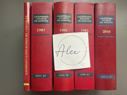 Calendario atlante de - 4,