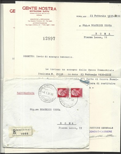 1935 raccomandata - 1935,