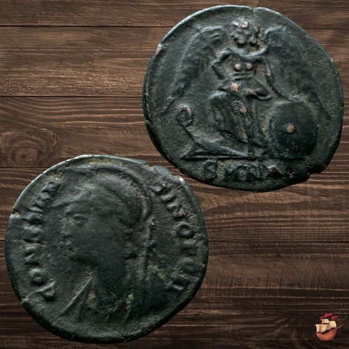 Bella moneta costantino - moneta, i