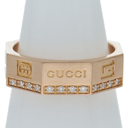 Anello gucci ottagonale con - gucci,