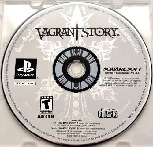 Vagrant story sony - vagrant, (sony