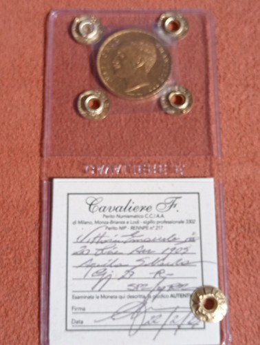 Lire 1905 roma aquila - 1905,