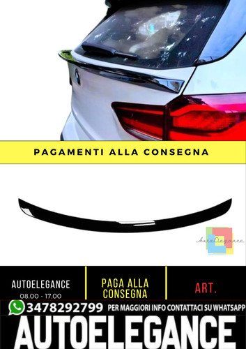 Spoiler centrale nero - spoiler,