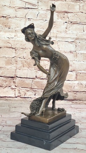 Statua vintage art deco - statua,