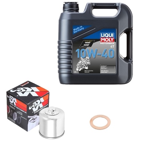 Kit filtro olio liqui - k&n, moly