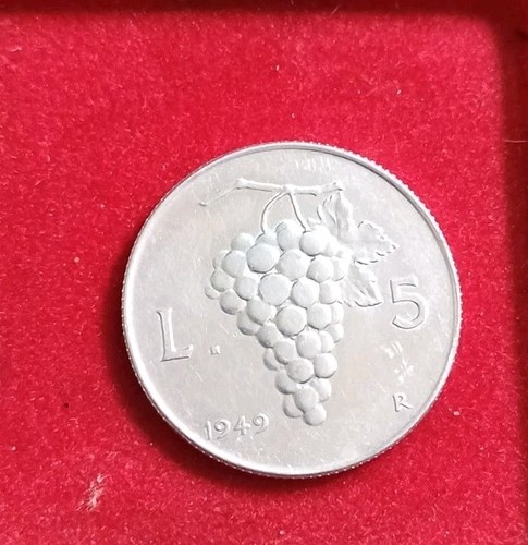 Italia lire 1949 qfdc - 5,