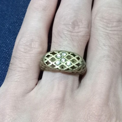 Anello vintage con tocco - anello,
