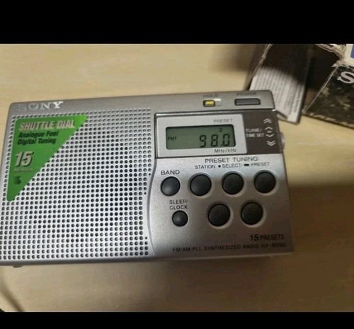 Radio portatil sony icf - radio, icf-m260