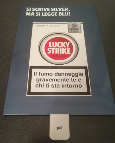 Lucky strike depliant - lucky,
