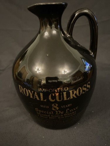 Vintage whisky jug ceramic - vintage,