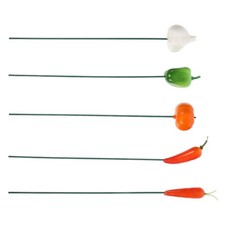  5 Pcs Cibo Artificiale Arredamento Giardino Esterno Ornamento Alimentare