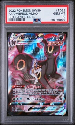 Psa umbreon vmax tg23 - psa,
