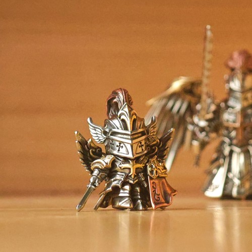 Ciondolo templare cremisi - ciondolo,