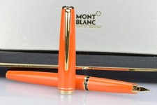 Montblanc Generation Orange "Logo Agam" Nib "M" Oro 14Kt-585 Made in Germany