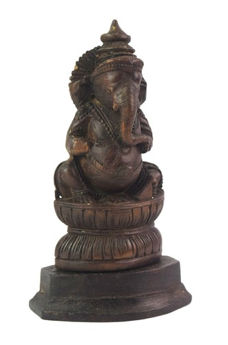 Figura ganesha legno - di, in