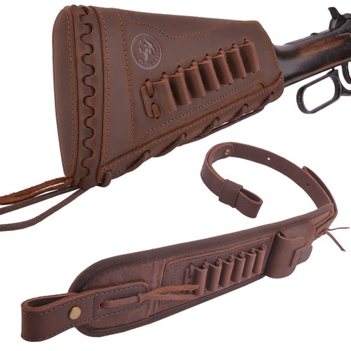 One combo leather fucile - one, of
