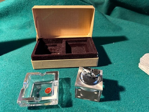 Vintage set accendino tavolo - vintage,