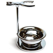 Supporto Muhle Sofist  modell RHM 9S  per rasoio pennello e ciotola inox