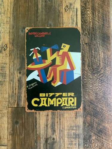 Insegna metallo bitter - insegna,